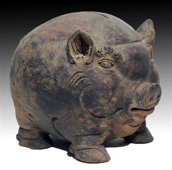 15世紀の豚の貯金箱